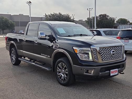 Magnetic Black Metallic 2019 Nissan Titan XD Platinum Reserve