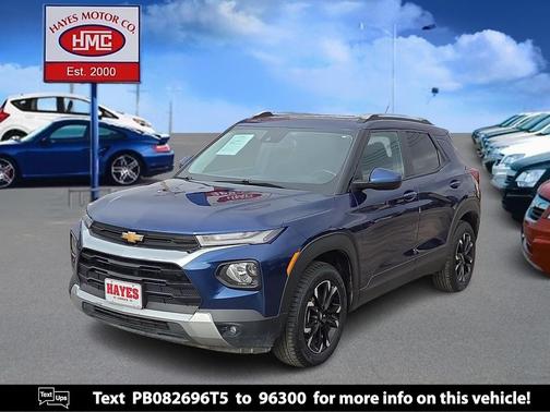 Blue Glow Metallic 2023 Chevrolet Trailblazer LT