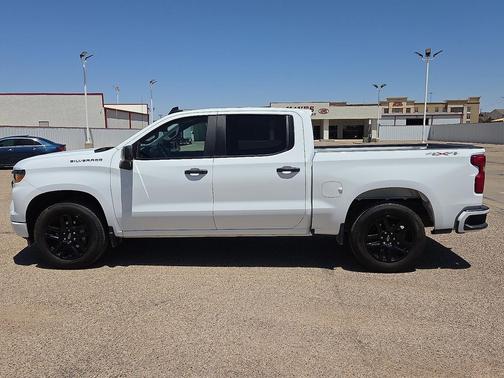 Summit White 2024 Chevrolet Silverado 1500 Custom