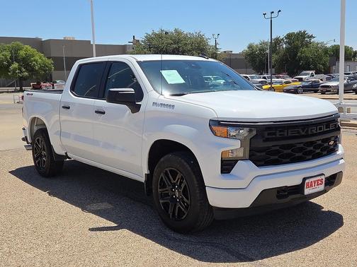 Summit White 2024 Chevrolet Silverado 1500 Custom