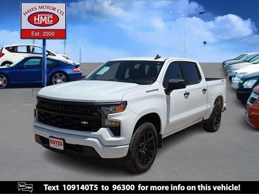 Summit White 2024 Chevrolet Silverado 1500 Custom