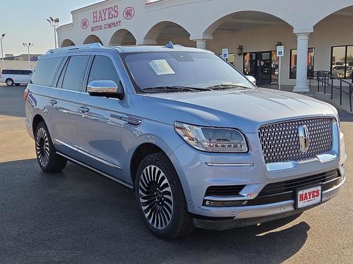 Chroma Crystal Blue 2020 Lincoln Navigator Black Label