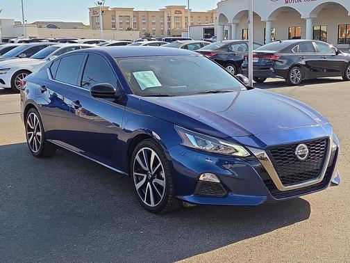 Deep Blue Pearl 2021 Nissan Altima SR FWD