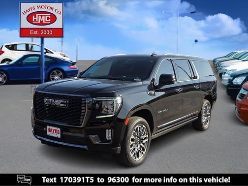 Onyx Black 2024 GMC Yukon XL Denali Ultimate