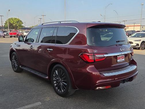 Coulis Red 2022 INFINITI QX80 SENSORY