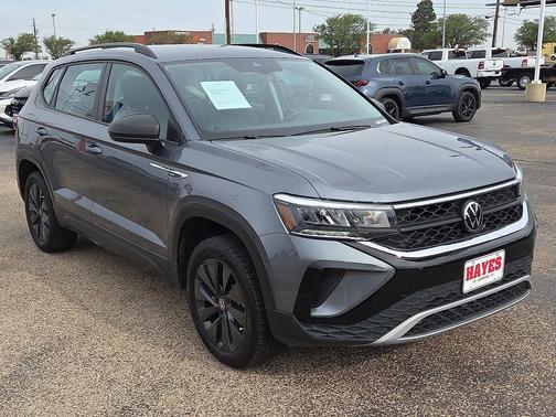 Platinum Gray Metallic 2024 Volkswagen Taos 1.5T S