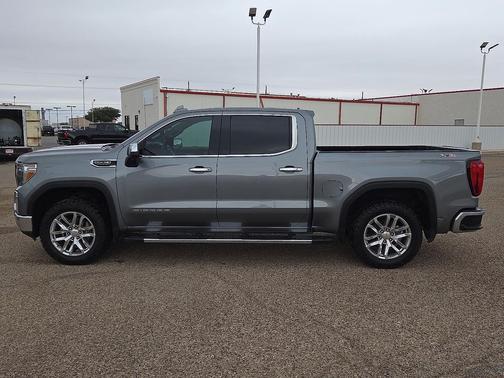 Satin Steel Metallic 2019 GMC Sierra 1500 SLT