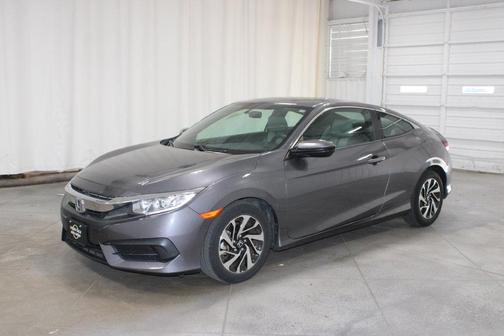 Modern Steel Metallic 2017 Honda Civic LX-P