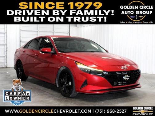 Calypso Red 2022 Hyundai ELANTRA SEL