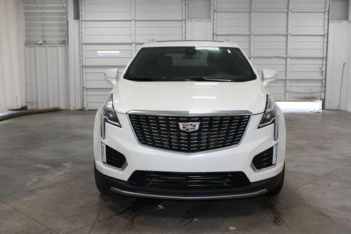 Crystal White Tri-Coat 2024 Cadillac XT5 Premium Luxury