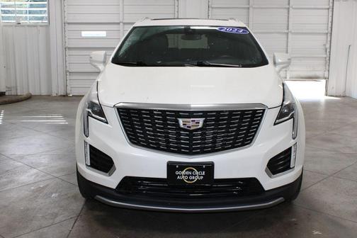 Crystal White Tri-Coat 2024 Cadillac XT5 Premium Luxury