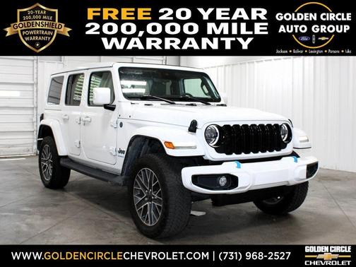 Bright White Clearcoat 2024 Jeep Wrangler 4xe High Altitude
