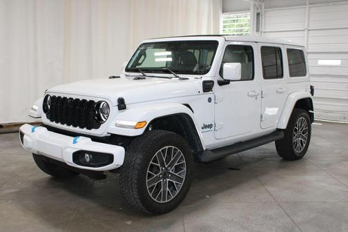 Bright White Clearcoat 2024 Jeep Wrangler 4xe High Altitude
