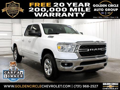Bright White Clearcoat 2022 RAM 1500 Big Horn