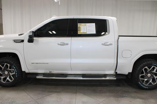 White Frost Tri-Coat 2024 GMC Sierra 1500 SLT
