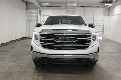 White Frost Tri-Coat 2024 GMC Sierra 1500 SLT