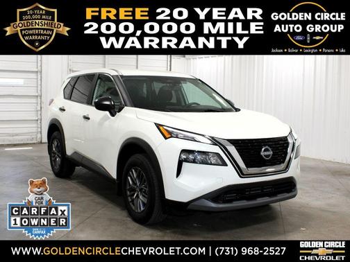 Glacier White 2023 Nissan Rogue S