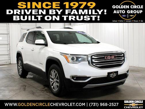 Summit White 2019 GMC Acadia SLE-2
