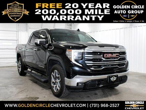 Onyx Black 2022 GMC Sierra 1500 SLT