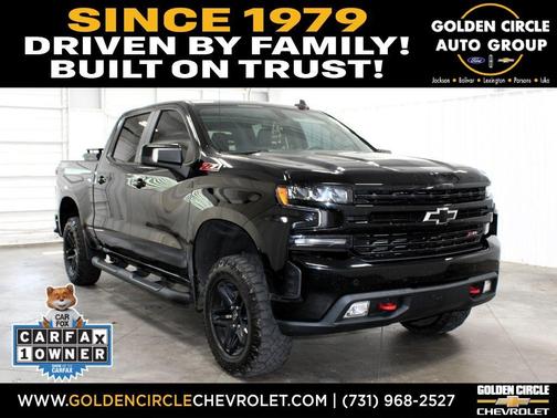 Black 2019 Chevrolet Silverado 1500 LT Trail Boss