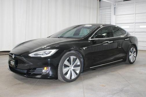 Black 2021 Tesla Model S Long Range