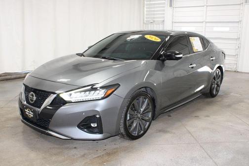 Gun Metallic 2020 Nissan Maxima 3.5 Platinum