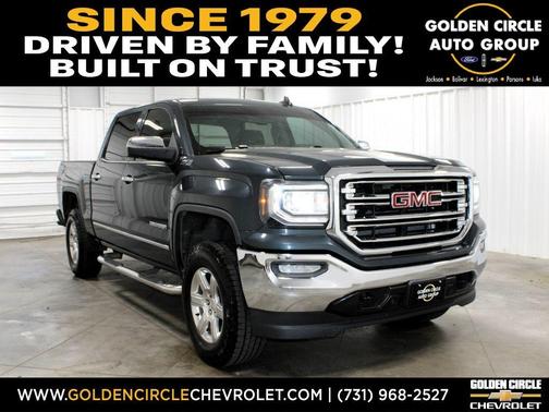 Dark Slate Metallic 2017 GMC Sierra 1500 SLT