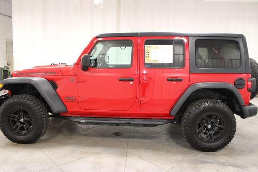 Firecracker Red Clearcoat 2020 Jeep Wrangler Unlimited Rubicon