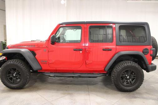 Firecracker Red Clearcoat 2020 Jeep Wrangler Unlimited Rubicon