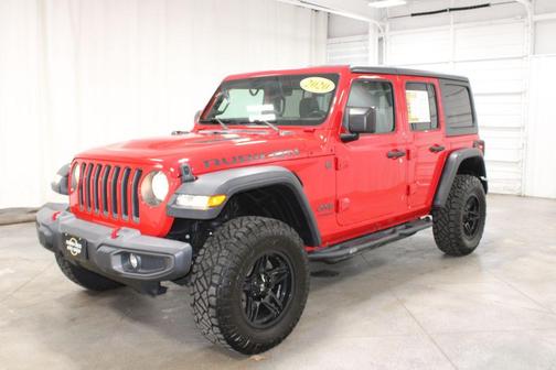 Firecracker Red Clearcoat 2020 Jeep Wrangler Unlimited Rubicon