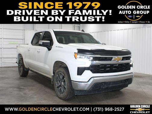 Summit White 2023 Chevrolet Silverado 1500 LT