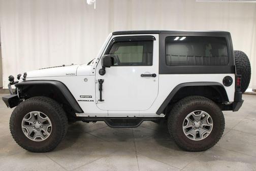 Bright White Clearcoat 2014 Jeep Wrangler Sport