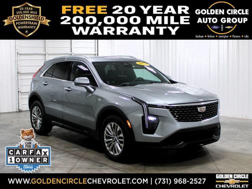 Silver Metallic 2024 Cadillac XT4 Premium Luxury