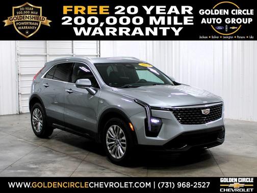 Silver Metallic 2024 Cadillac XT4 Premium Luxury
