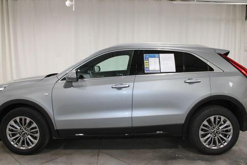 Silver Metallic 2024 Cadillac XT4 Premium Luxury
