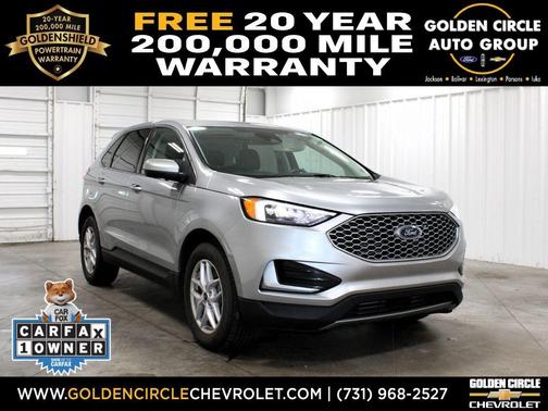 Iconic Silver Metallic 2024 Ford Edge SEL