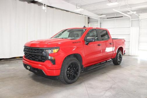 Red 2022 Chevrolet Silverado 1500 Custom