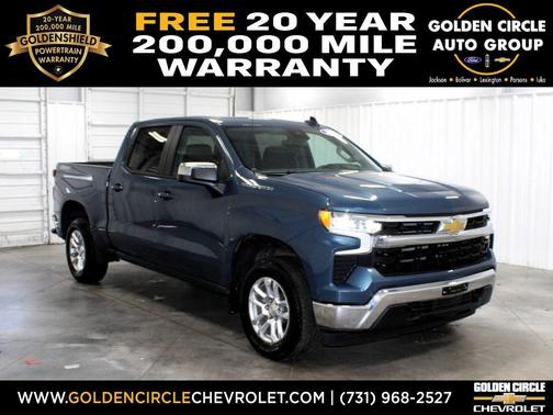 Lakeshore Blue Metallic 2024 Chevrolet Silverado 1500 LT