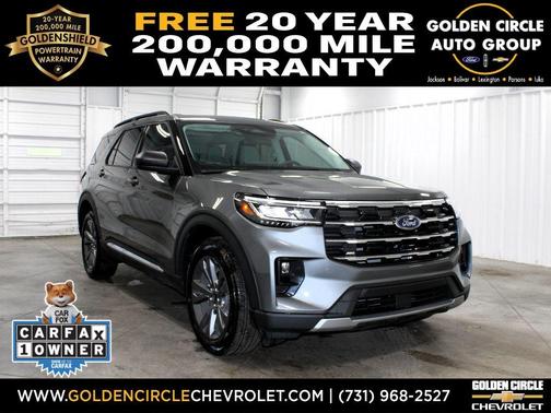 Carbonized Gray Metallic 2025 Ford Explorer Active