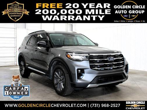 Carbonized Gray Metallic 2025 Ford Explorer Active