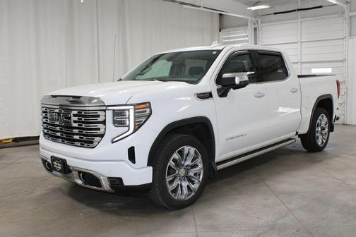 Summit White 2023 GMC Sierra 1500 Denali