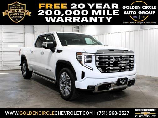 Summit White 2023 GMC Sierra 1500 Denali