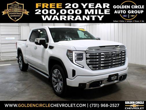 Summit White 2023 GMC Sierra 1500 Denali