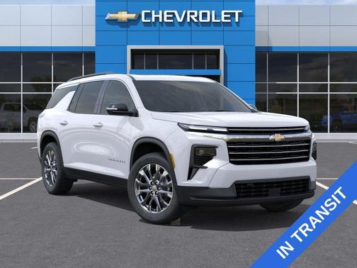 Summit White 2026 Chevrolet Traverse LT