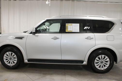 Brilliant Silver Metallic 2024 Nissan Armada SV