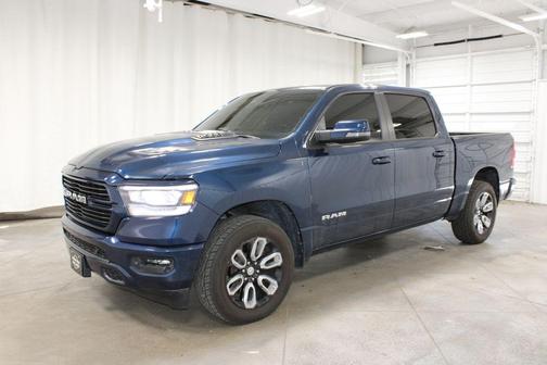 Patriot Blue Pearlcoat 2023 RAM 1500 Laramie