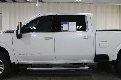 White Frost Tri-Coat 2020 GMC Sierra 2500 Denali