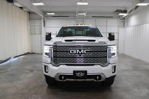 White Frost Tri-Coat 2020 GMC Sierra 2500 Denali