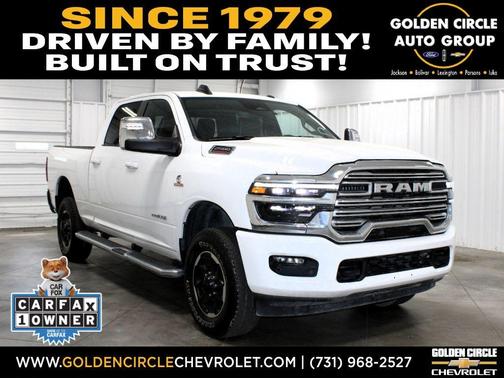 Bright White Clearcoat 2025 RAM 2500 Laramie
