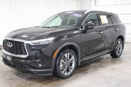 Mineral Black 2023 INFINITI QX60 Luxe